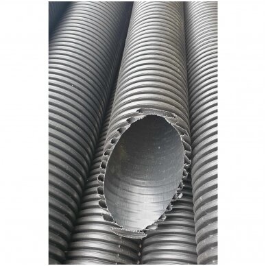 Vamzdis-kanalas D110/92 gofro 2m Vamzdis-kanalas D110/92 gofro 2m
