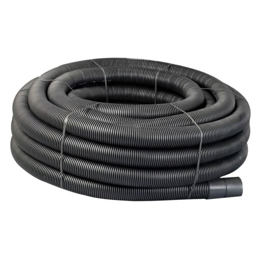 Drenažo vamzdis PE D63/50/50m dvisl.perfor. Drenažo vamzdis PE D63/50/50m dvisl.perfor.