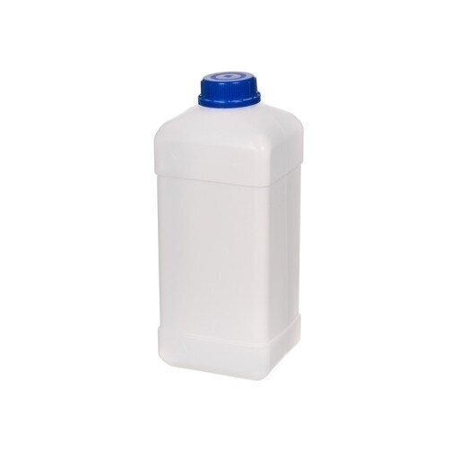 Butelis 1L keturkampis baltas