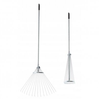 Grėblys met.20-46cm,15d. s/k 1.4m. Grėblys met.20-46cm,15d. s/k 1.4m.