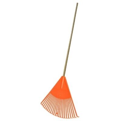 Grėblys plast. 48cm,22d. s/k med.1.55m. Grėblys plast. 48cm,22d. s/k med.1.55m.