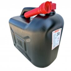 Kanistras 20 l. juodas, raudonas, su piltuvu (4) Kanistras 20 l. juodas, raudonas, su piltuvu (4)