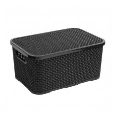 Konteineris 10l s/d(6) Rattan 29x20x16cm Konteineris 10l s/d(6) Rattan 29x20x16cm