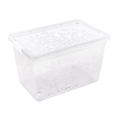 Konteineris 55l s/d su ratukais 39x58x34.5cm Jasmine(6) 2