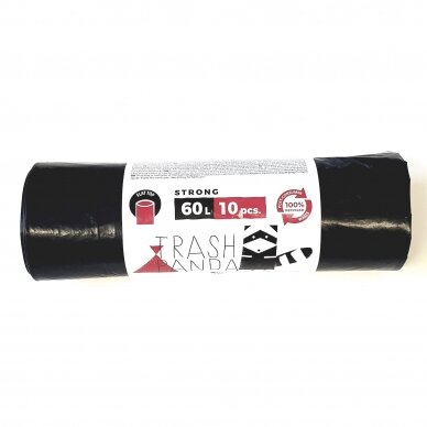 Maišai šiukšlėms 60L (10)(35)