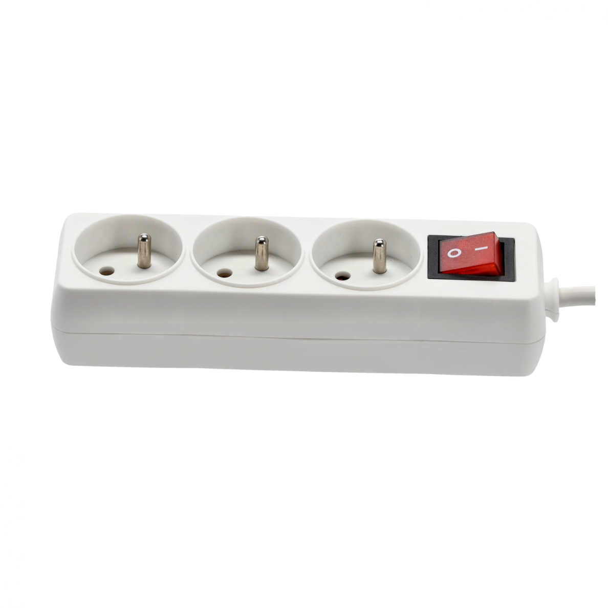 Prailgintojas su jungikliu 250V 3j. 5 m, balta 3 Prailgintojas su jungikliu 250V 3j. 5 m, balta 3