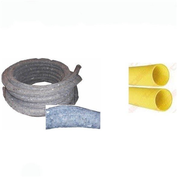 Drenažo vamzdis PVC D160/145/50m s/filtr.m.