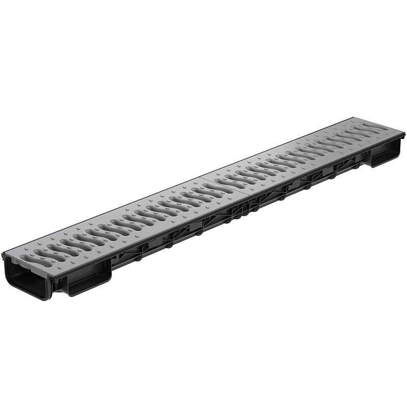 Latakas 100mm h99 pl.lauko s/g rot.pl.2x50mm A15 Standart100