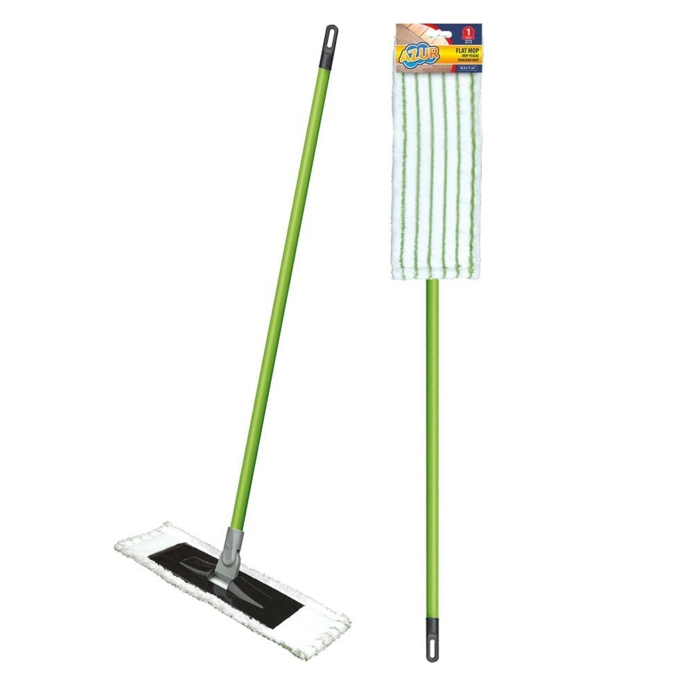 Šepetys su šluoste 40cm s/k euro economic 120cm