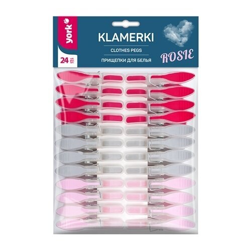 Segtukai skalbiniams 24vnt Rosie (24) Segtukai skalbiniams 24vnt Rosie (24)