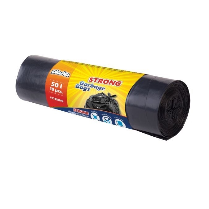 Maišai šiukšlėms 50L(10)(35) 1