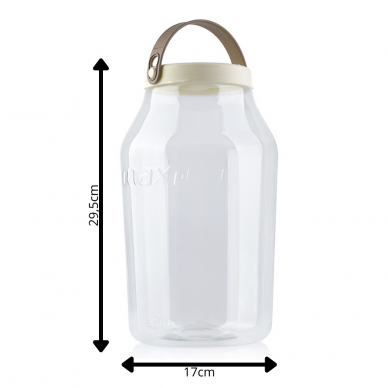 Bidonėlis 5l s/d užsuk.apv.pl.  plastikinis(12) 2