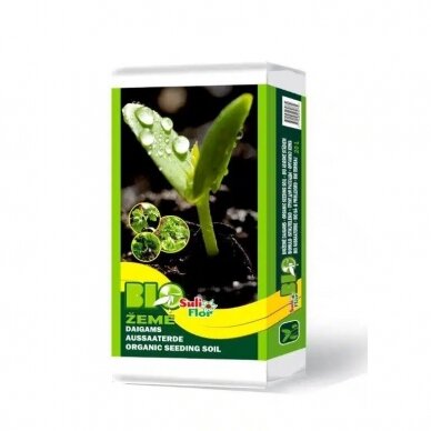 Substratas bio žemė daigams 20L Suliflor (120) Substratas bio žemė daigams 20L Suliflor (120)