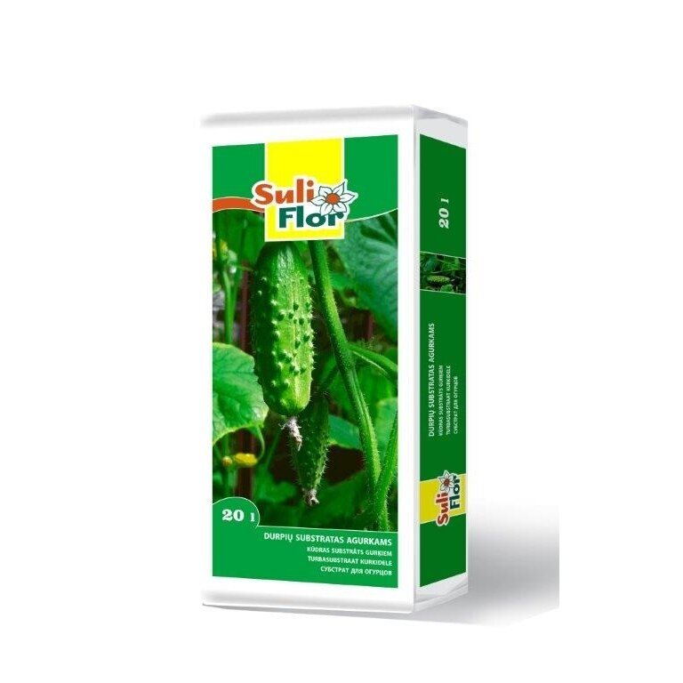 Substratas agurkams 20L Suliflor 0-20mm (120) Substratas agurkams 20L Suliflor 0-20mm (120)