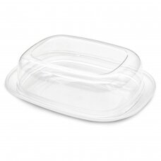 Sviestinė 18cm plast. skaidri Sviestinė 18cm plast. skaidri