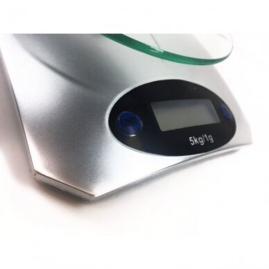 Svarstyklės 5 kg virtuvinės elektroninės 2 Svarstyklės 5 kg virtuvinės elektroninės 2