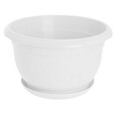 Vazonas malta 27cm apv. su padėklu 3 Vazonas malta 27cm apv. su padėklu 3