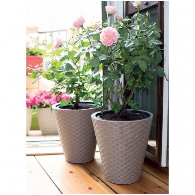 Vazonas rattana 30cm apv.s/įd. 2 Vazonas rattana 30cm apv.s/įd. 2