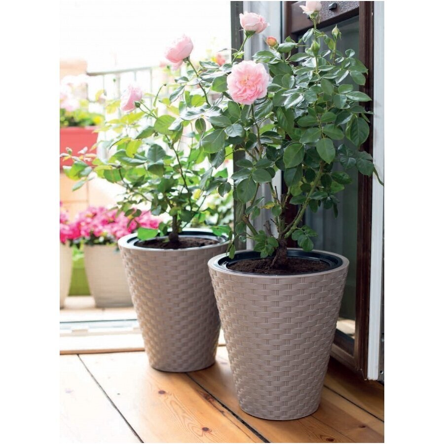 Vazonas rattana 30cm apv.s/įd. 2 Vazonas rattana 30cm apv.s/įd. 2