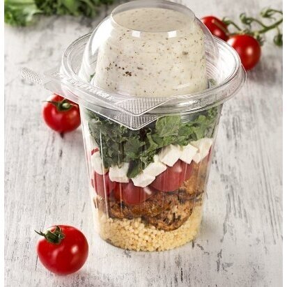 Vienkartinė pakuotė desertui apv.350ml 11x 11x12cm. Vienkartinė pakuotė desertui apv.350ml 11x 11x12cm.