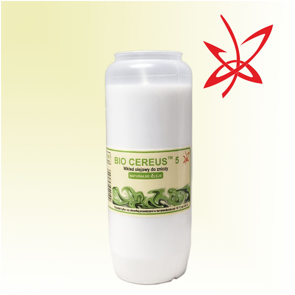 Žvakės įdėklas(20) 55/180 72val  aliej.Cereus 5 olejak